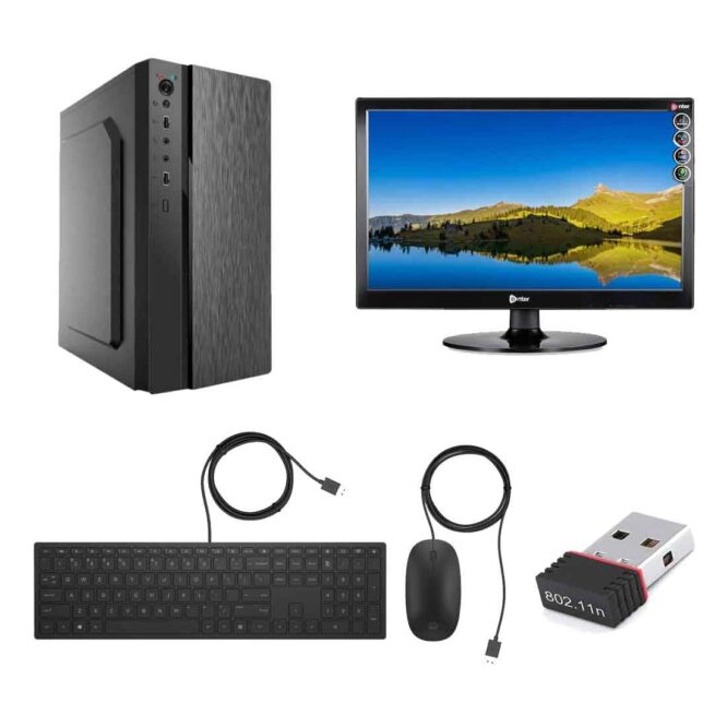 i5 Desktop with 17" Square Monitor