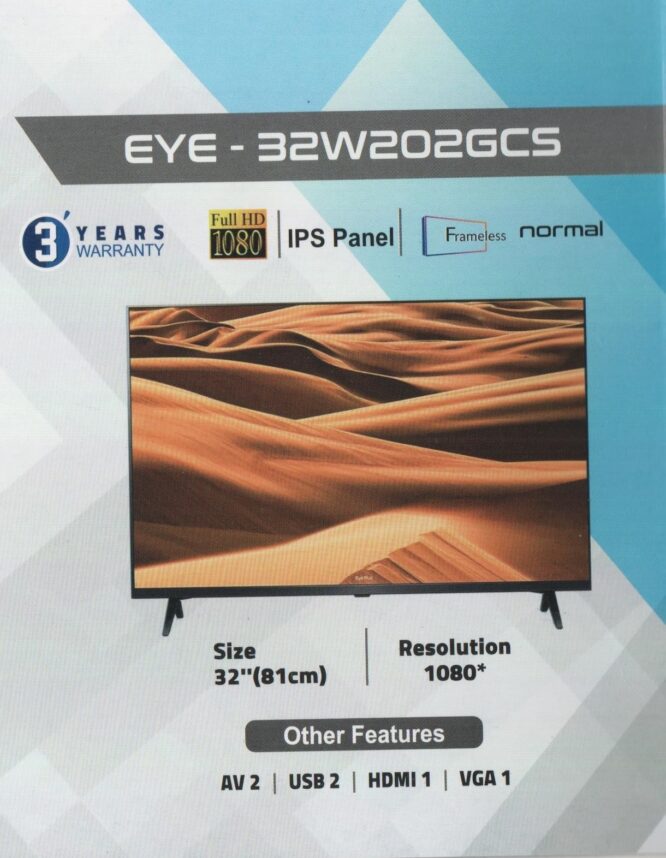 EYE Plus 32″ FHD LED TV - EYE32W202GCS - Image 2